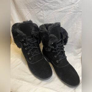 Women's Aubrey Lace-Up Winter Boots Black